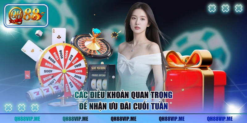 Các điều khoản quan trọng để nhận ưu đãi cuối tuần